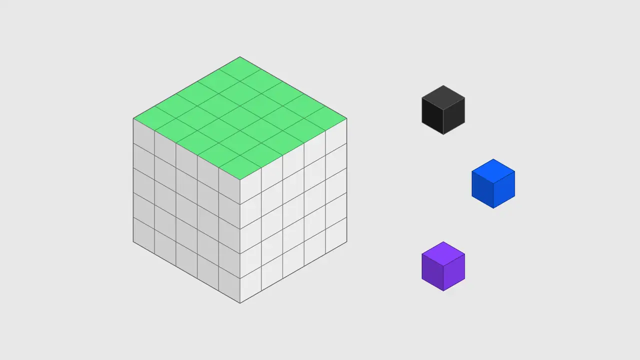IBM's conceptual Granite Switch illustration with a large base-model block and three smaller adapter blocks.